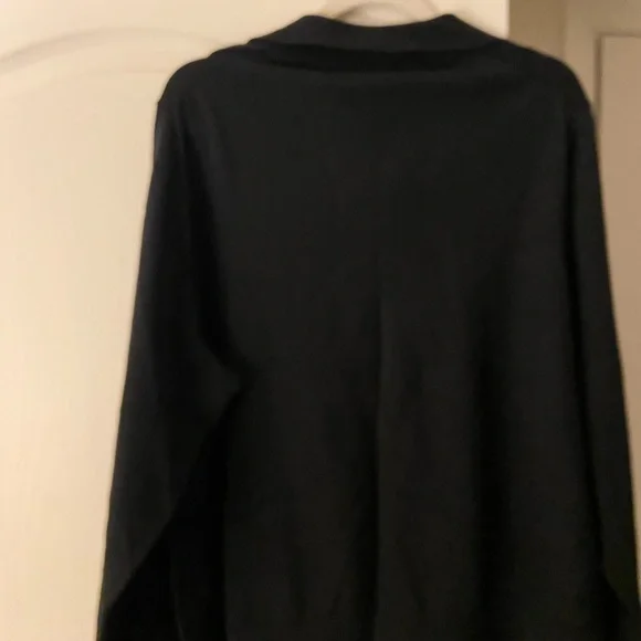 J.Crew Black Long Sleeve Top - Picture 3 of 3